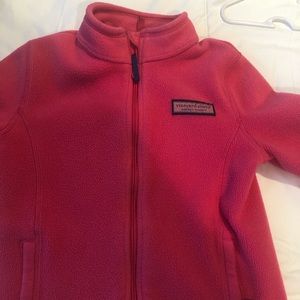 Vineyard Vines Girls Fleece Jacket